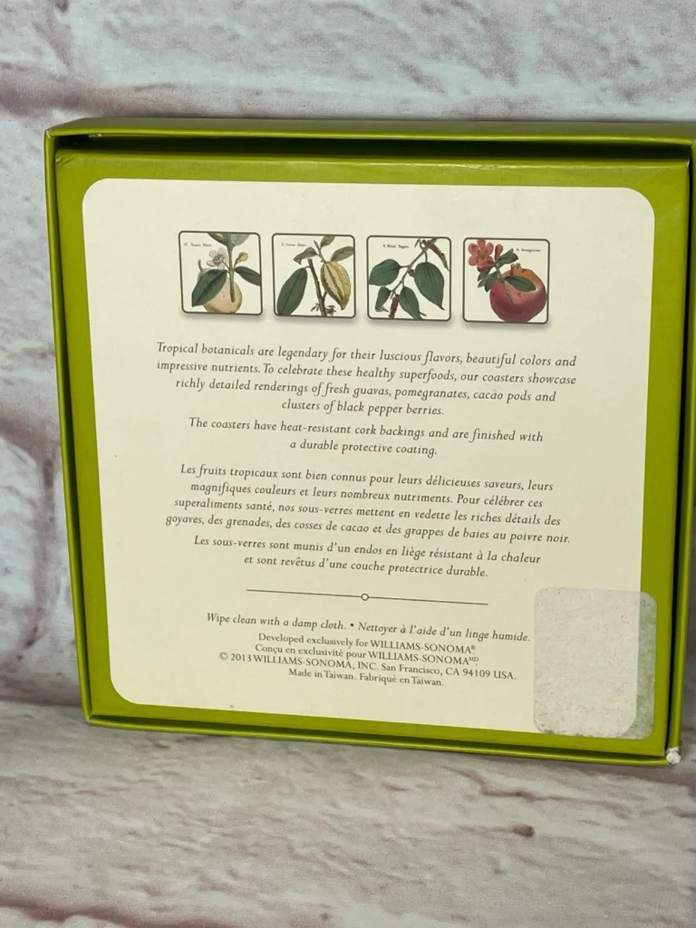 WILLIAMS-SONOMA COASTERS